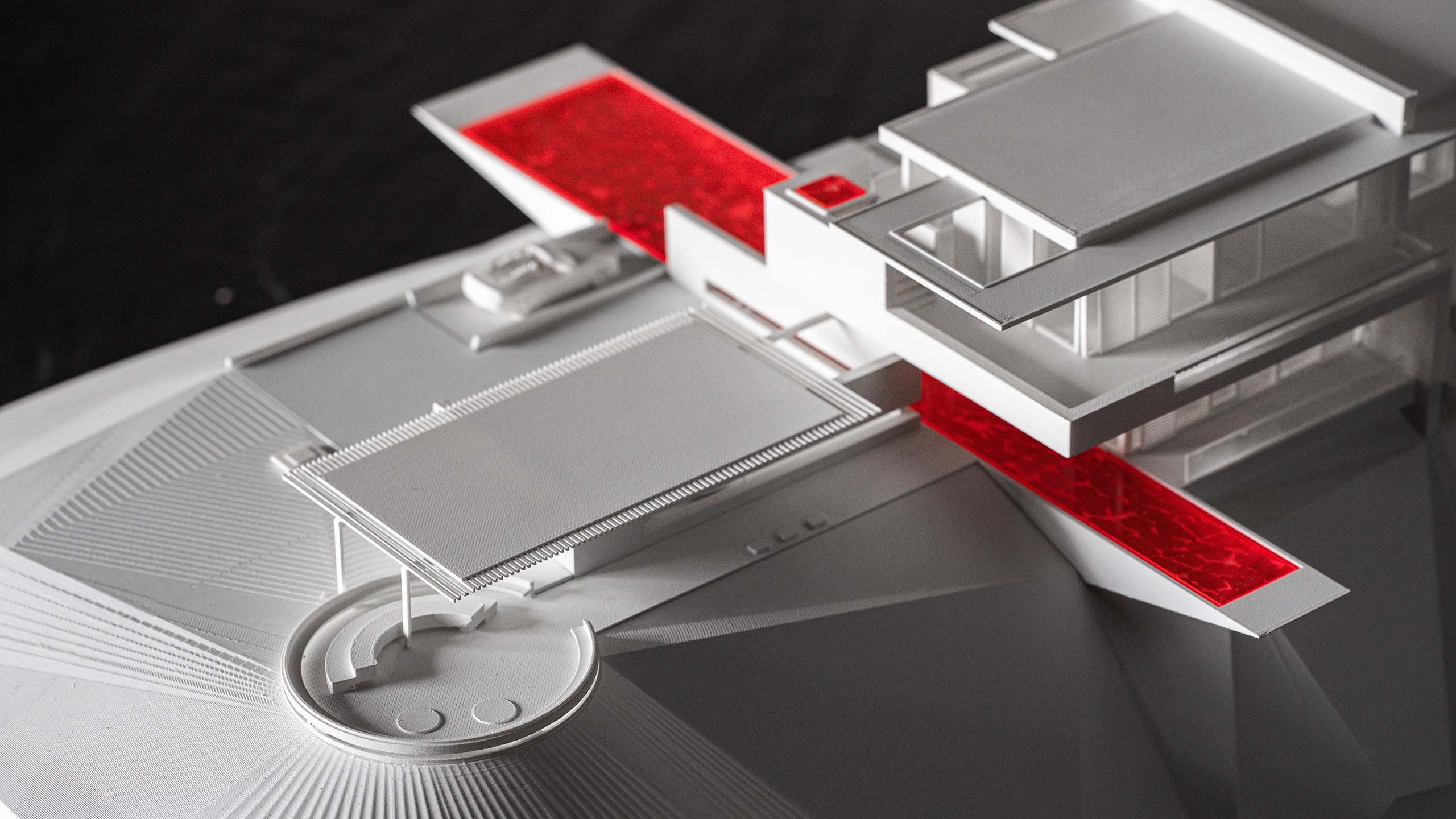 Architekturmodell - the Swan